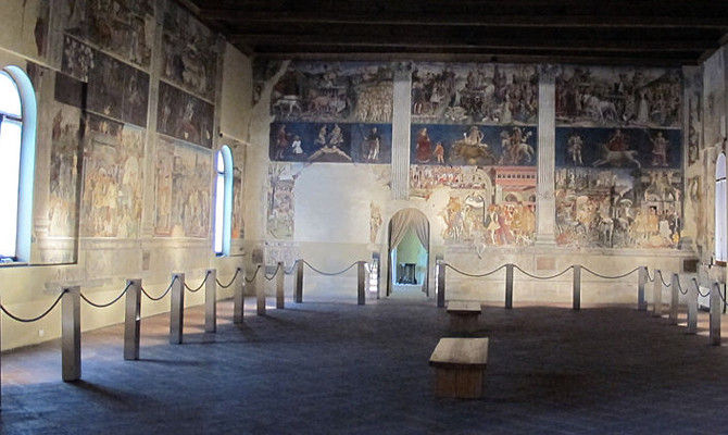 Ferrara, salone di Palazzo Schifanoja