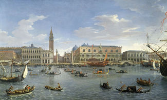 - Il Palazzo Ducale di Venezia visto da San Giorgio <br>