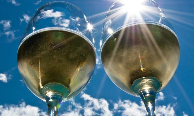 vino nuvole
