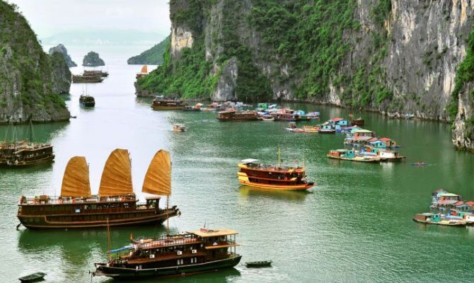 vietnam,hallong bay, indocina