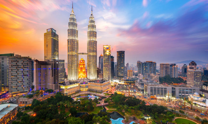 Skyline di Kuala Lumpur