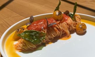 A Roma per le Chitarrine di Campofilone ai quattro pomodori 