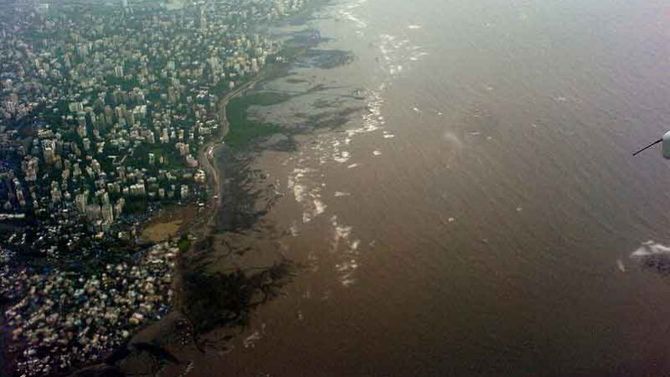 Mumbai veduta aerea Bandra
