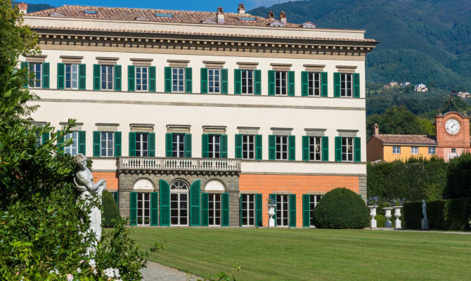 Veduta della Villa Reale di Marlia