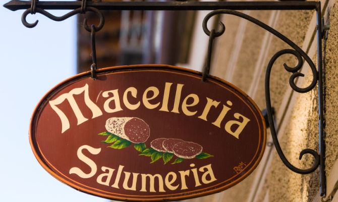 Insegna macelleria