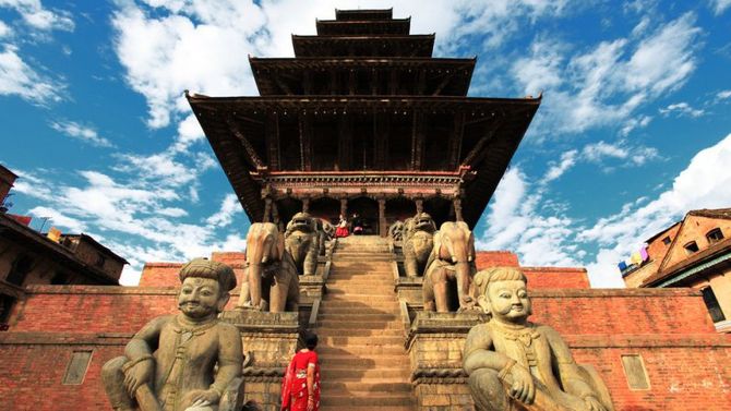 Trekking in Nepal foto