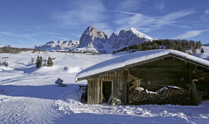 Masi, Alto Adige, montagna, neve