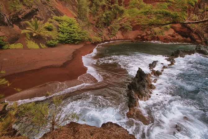 Red Sand Beach