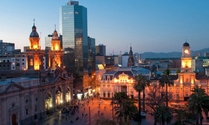 Plaza de Armas, Santiago del Cile