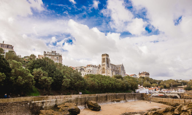 Scorcio di Biarritz