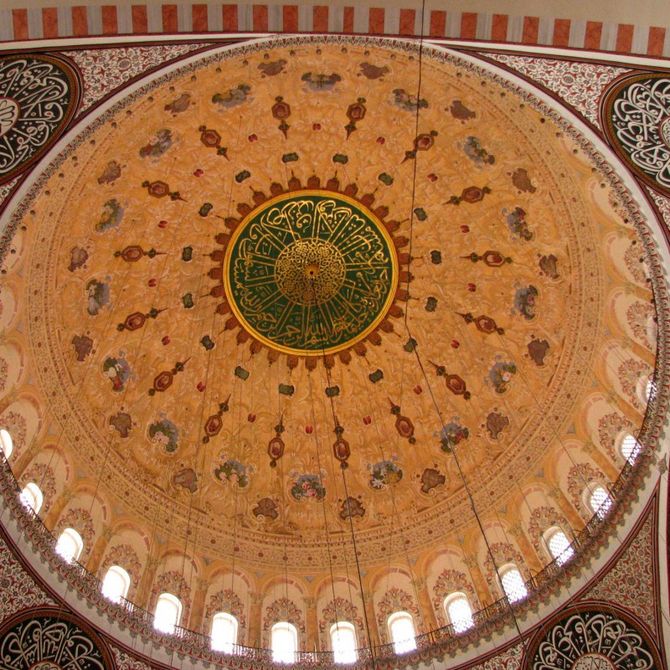 Istanbul moschea di sulimano cupola