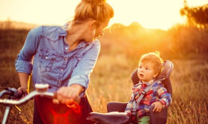 mamma,mamme,viaggi,bambini, bicilcletta