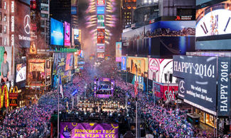 Times Square New Year’s Eve Ball Drop