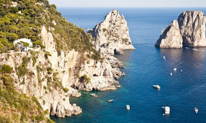 Capri Faraglioni mare