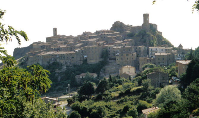 Panorama di Roccatederighi