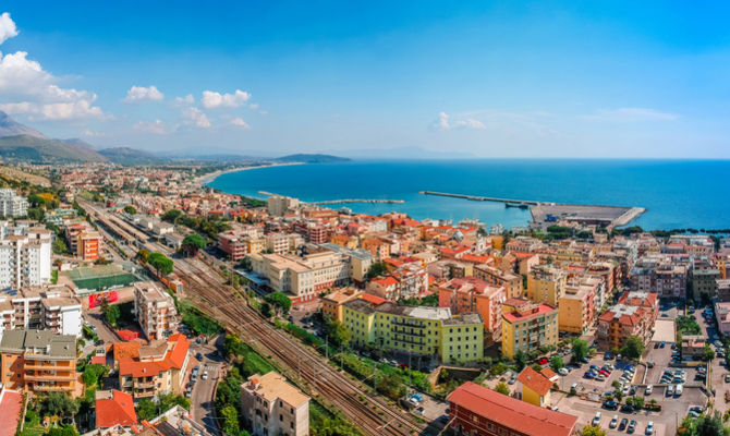 Panorama di Formia