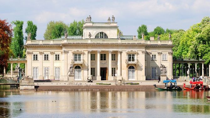 Varsavia Lazienki Palace