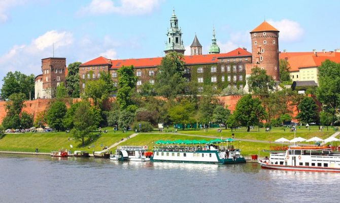 Cracovia Castello di Wawel