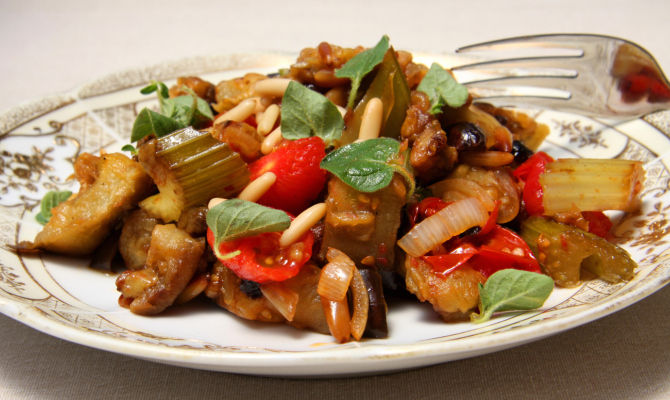 caponata sicilia ricette