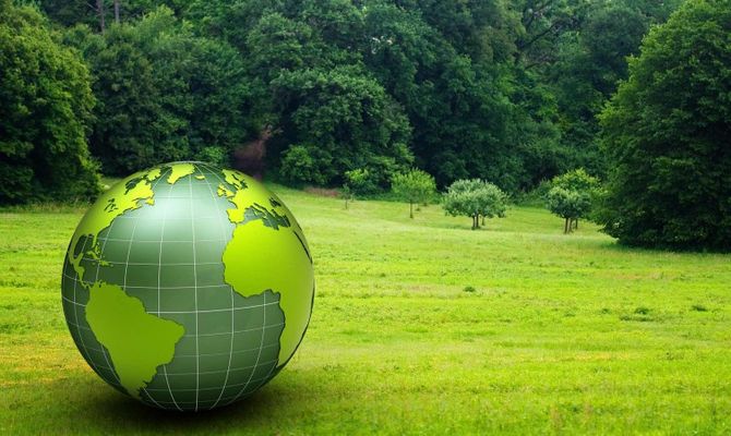 Globo terrestre green