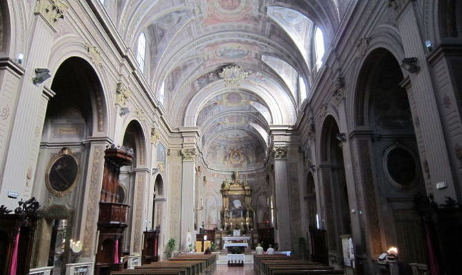 Interno della Chiesa del Carmine di Forlì