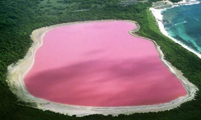 Lago Hillier Australia