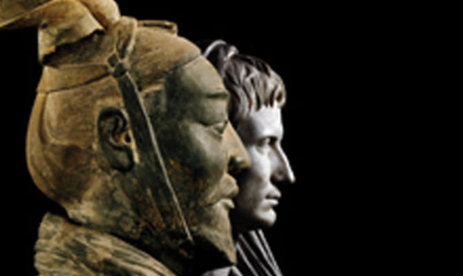 Locandina mostra I Due Imperi
