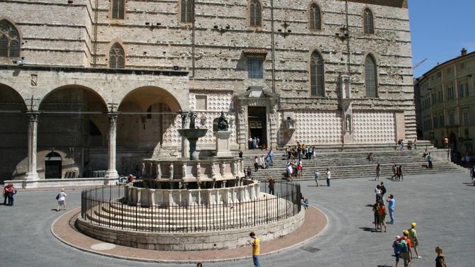 Perugia Piazza IV Novembre