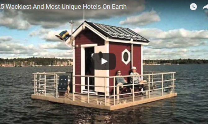 25 hotel davvero particolari in giro per il mondo