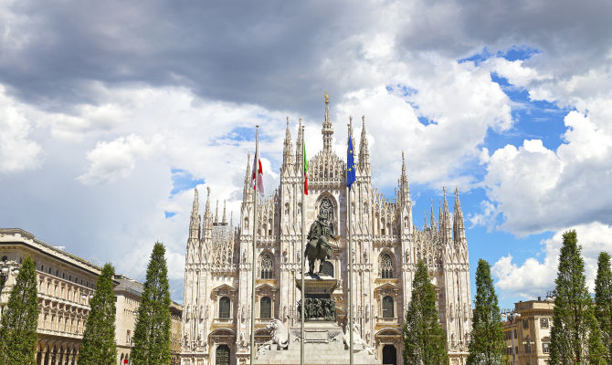 Scorcio di Milano<br>