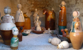 presepe ceramica grottaglie