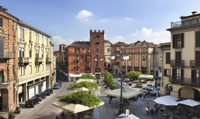 Il centro storico di Asti