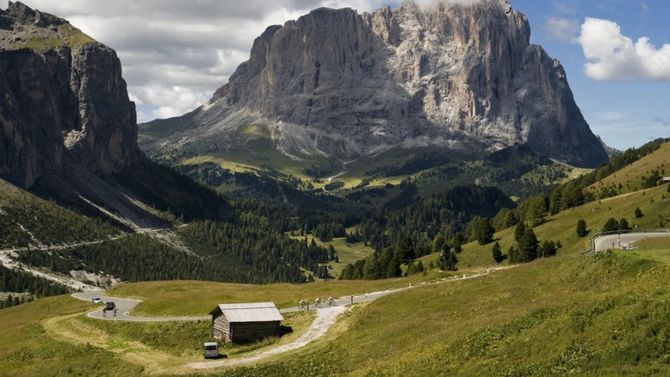 Strada di montagna