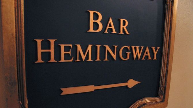 bar hemingway indicazione