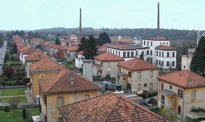 Veduta del Villaggio industriale 