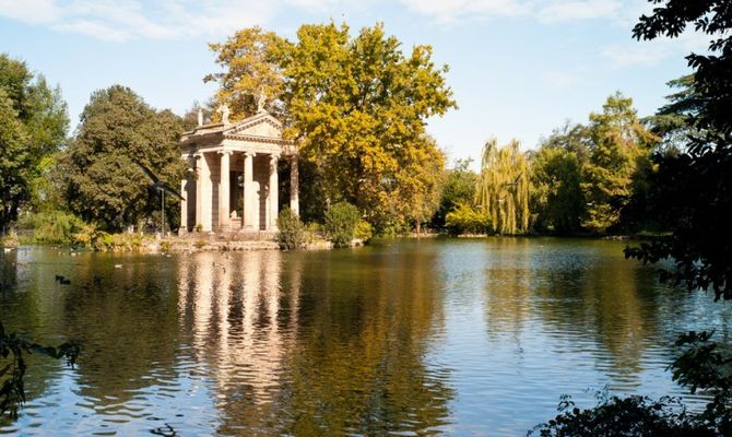 Villa Borghese laghetto