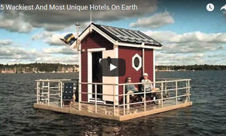 Video: 25 hotel davvero particolari in giro per il mondo
