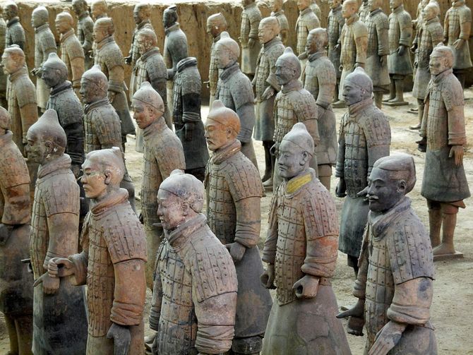 Mausoleo del primo imperatore Qin a Xi'an