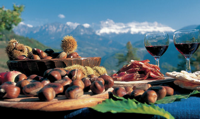 Alto Adige prodotti tipici<br>