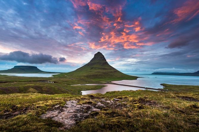 Kirkjufell, Islanda