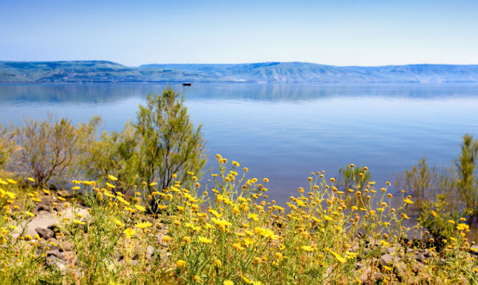 Lago di Tiberiade, Galilea