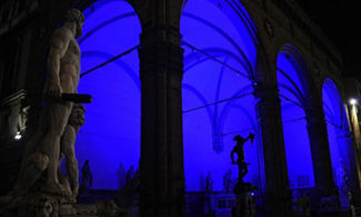 Firenze con il Festival delle luci