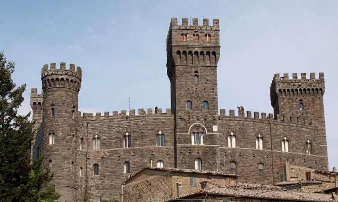 torre alfine castello tuscia viterbo torre