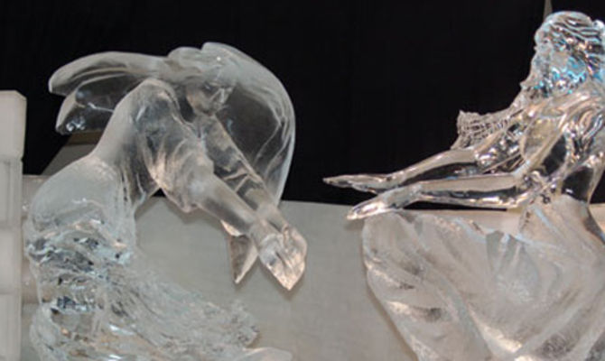 Sculture di ghiaccio