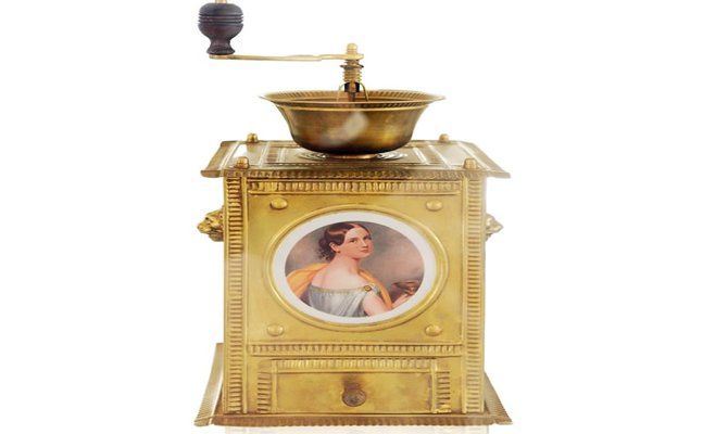 Macinino esposto al Museo del caffè