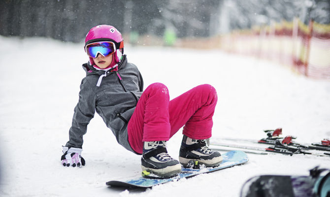 Scuola di snowboard