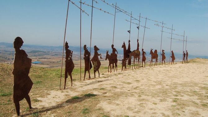 Memoriale sul cammino di santiago