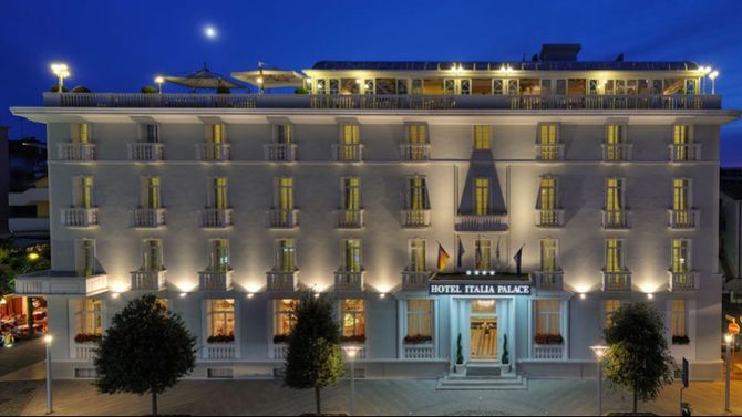 Facciata Italia Palace Hotel
