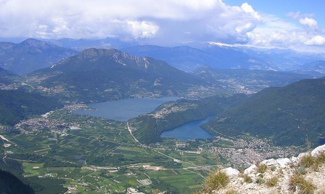 lago montagna valsugana trentino levico caldonazzo valle