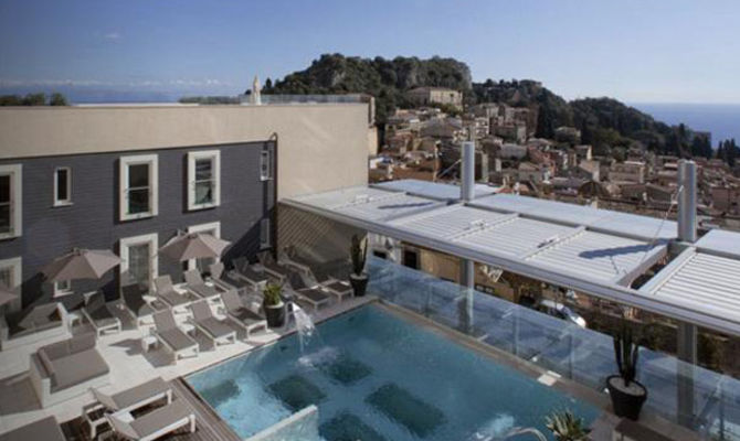 Piscina panoramica Hotel Imperiale